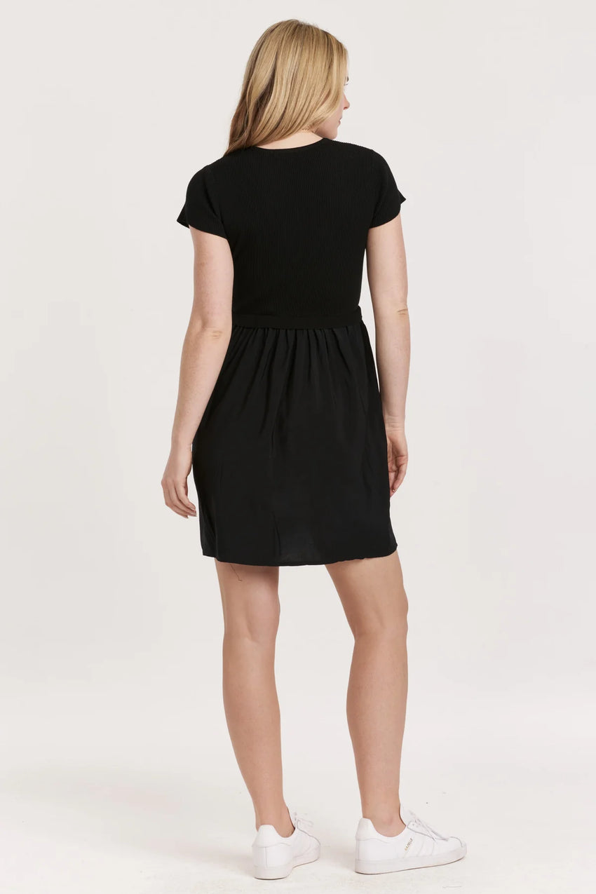 Avalon Black Dress