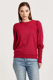 Tara Puffy Sleeve Ruby Pink