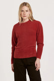 Janessa Ruby Pink Fuzzy Sweater