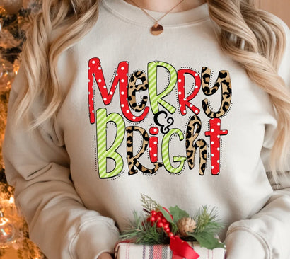 MERRY & BRIGHT SWEATSHIRT