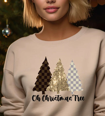 OH CHRISTMAS TREE SWEATSHIRT