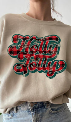 HOLLY JOLLY SWEATSHIRT