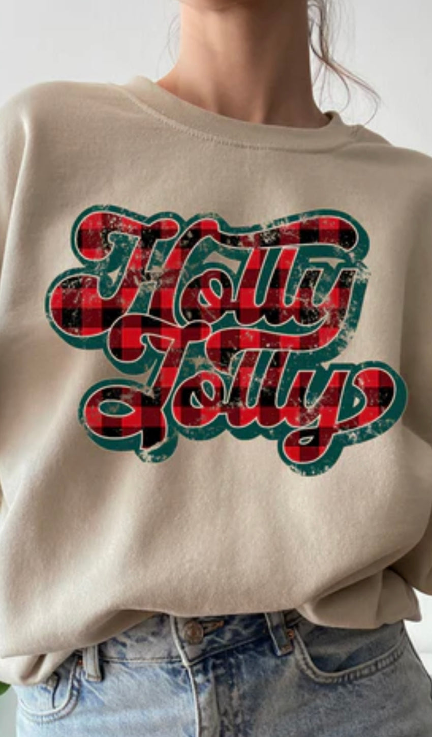 HOLLY JOLLY SWEATSHIRT