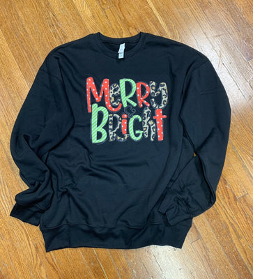 MERRY & BRIGHT SWEATSHIRT