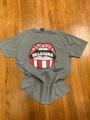 Oklahoma Big Mouth Tee